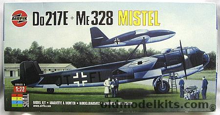 Airfix 1/72 Do-217E and Me-328 Mistel Combination, 05029 plastic model kit